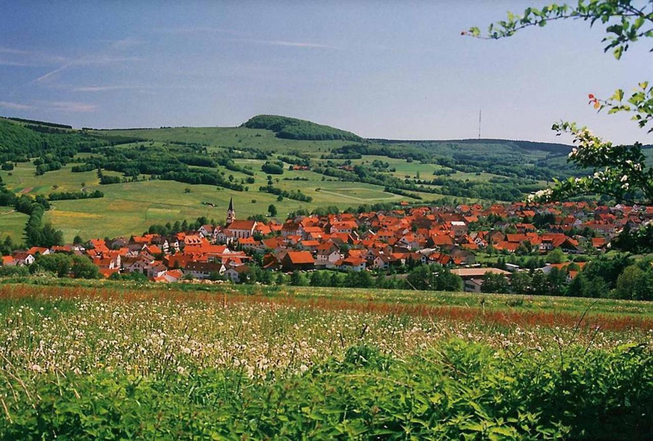 Rhoener Landhotel Haus Zur Wasserkuppe Ehrenberg  Exterior foto